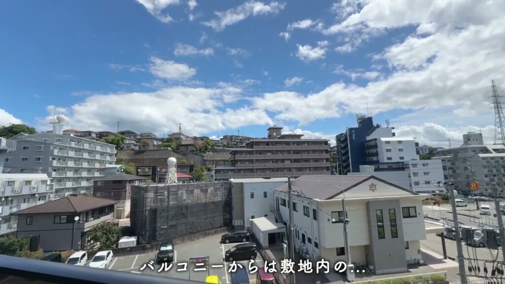 RJRプレシア千早 2LDKの眺め