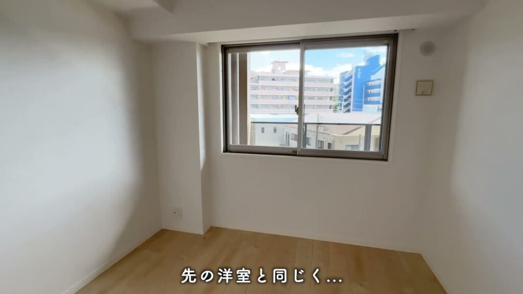 RJRプレシア千早 2LDKの窓