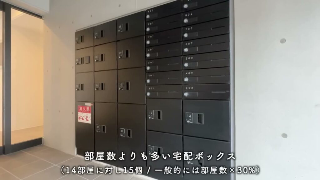 クラス天文館 1LDKの宅配ボックス