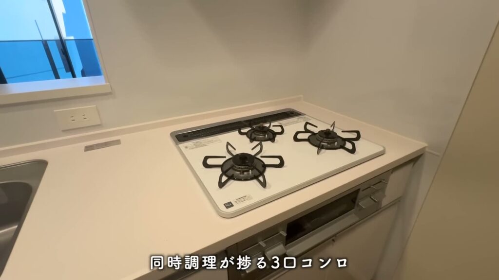 RJRプレシア大橋駅前 1LDKのコンロ