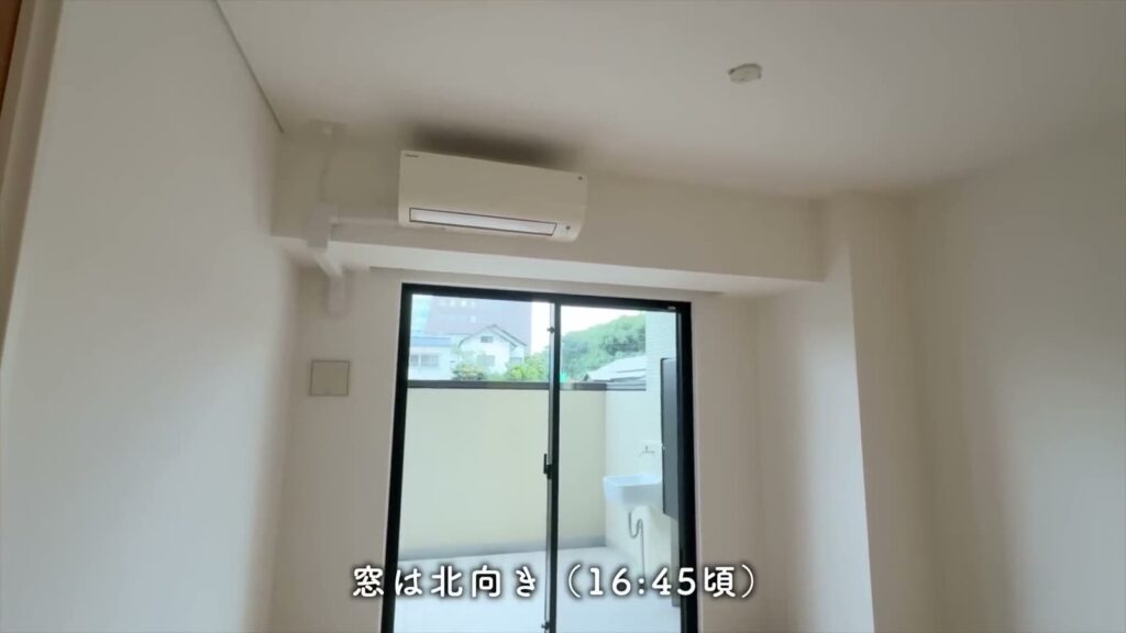 RJRプレシア六本松 1LDKのLDKの窓