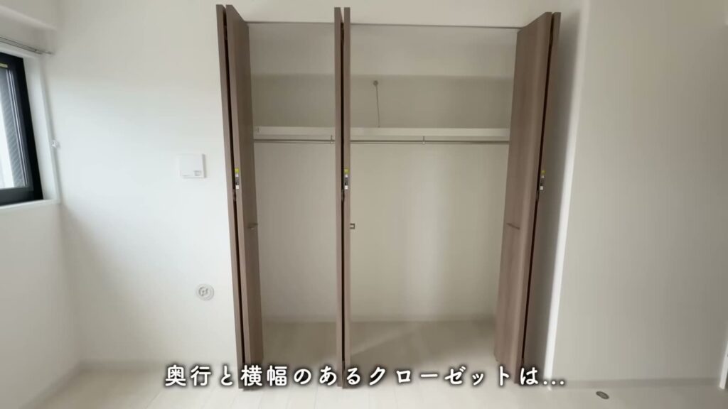 RJRクオーレ東比恵 2LDKのクローゼット