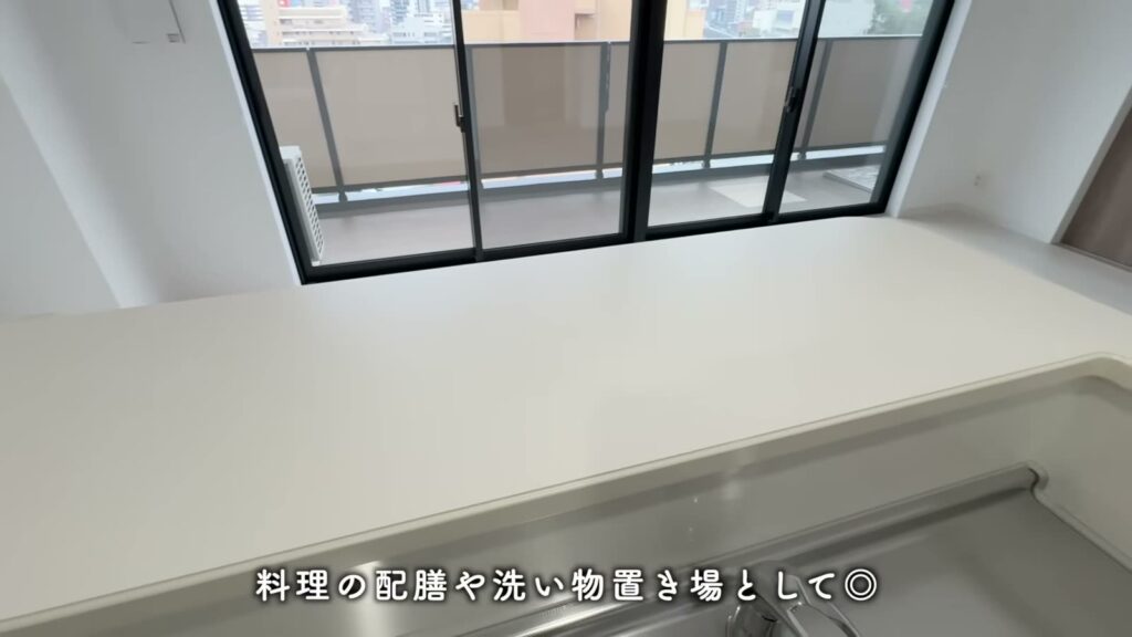 RJRクオーレ東比恵 2LDKのカウンター