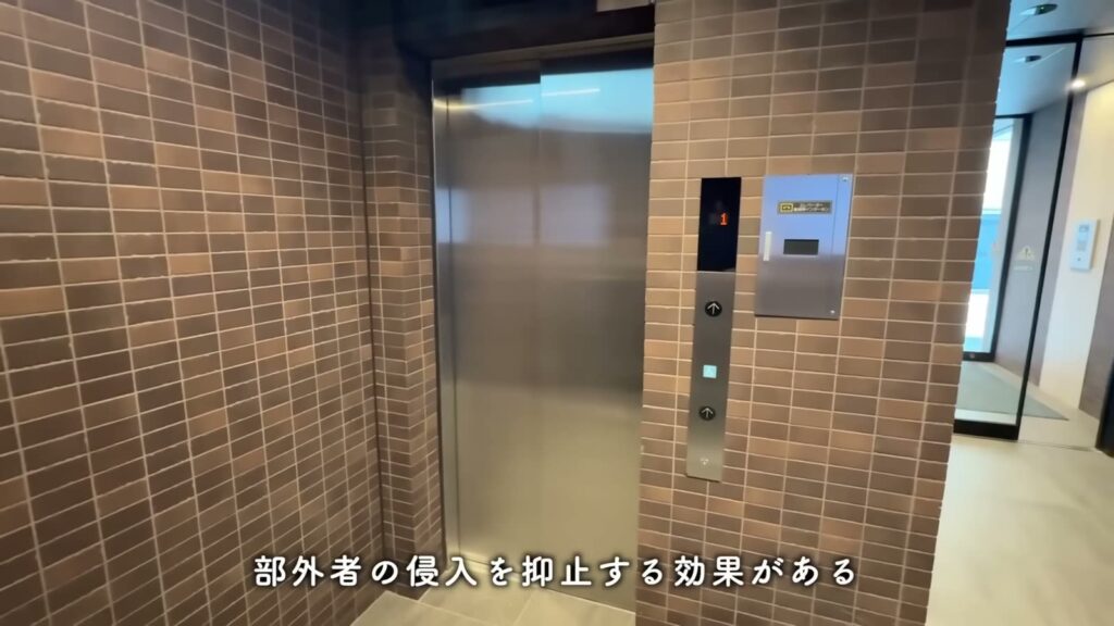 Maison de R 東比恵 1Kのエレベーター