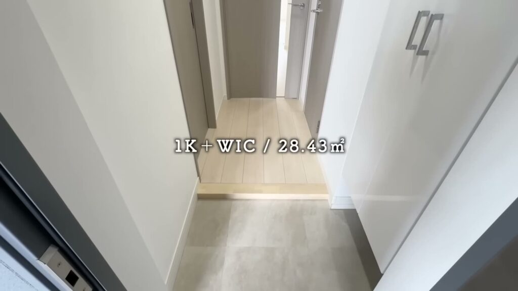 Maison de R 東比恵 1Kの玄関