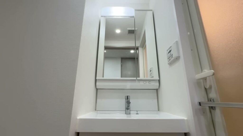 Maison de R 東比恵 1Kの洗面台