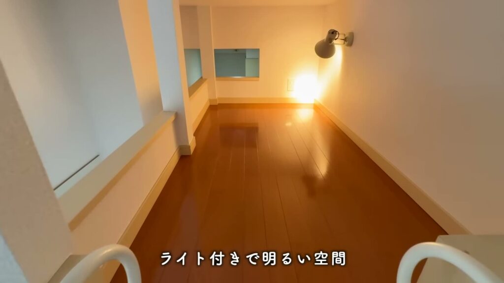 RJR博多駅東 ワンルームのロフト内
