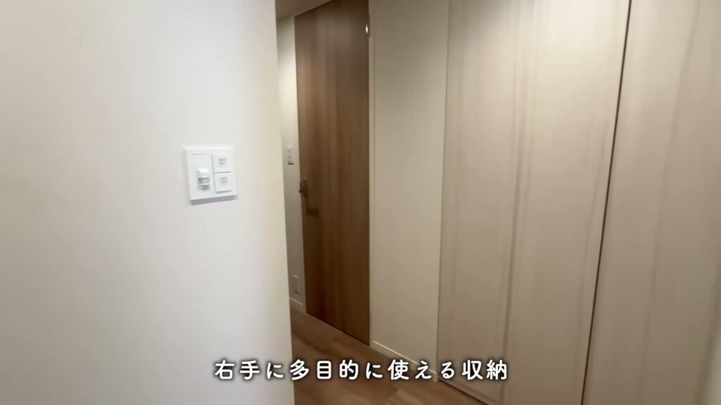 MJR博多ザ・レジデンス 1LDKの廊下の収納