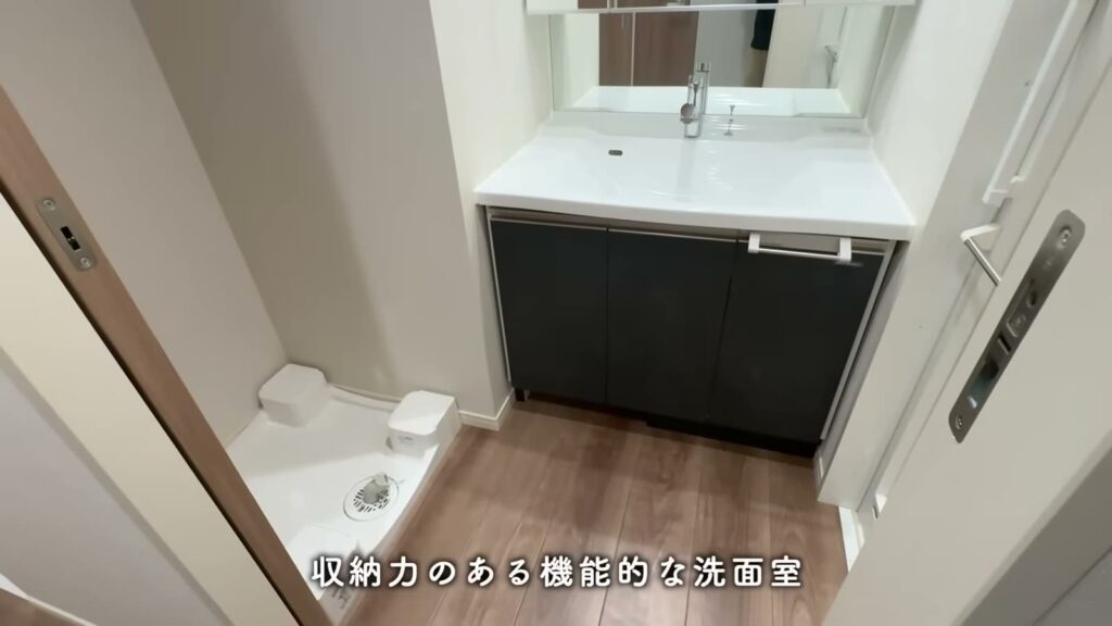 MJR博多ザ・レジデンス 1LDKの洗面室