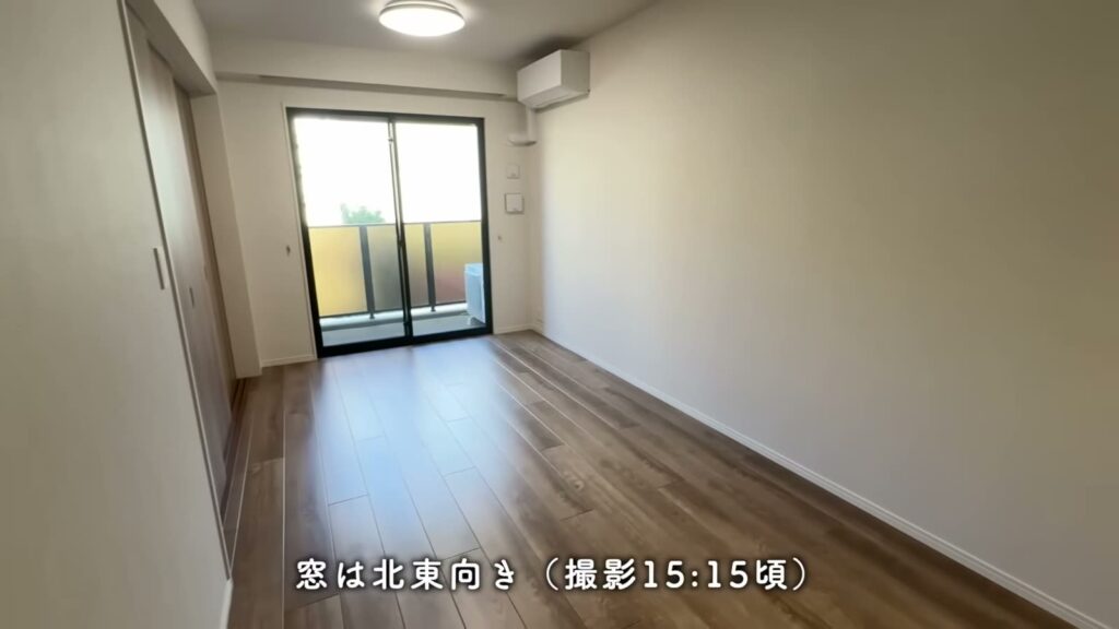 MJR博多ザ・レジデンス 1LDKのLDKの窓