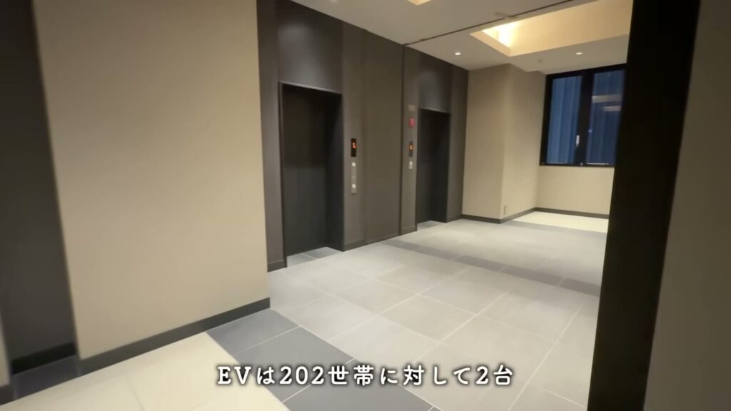 RJRプレシア天神サウス 1LDKのエレベーターホール