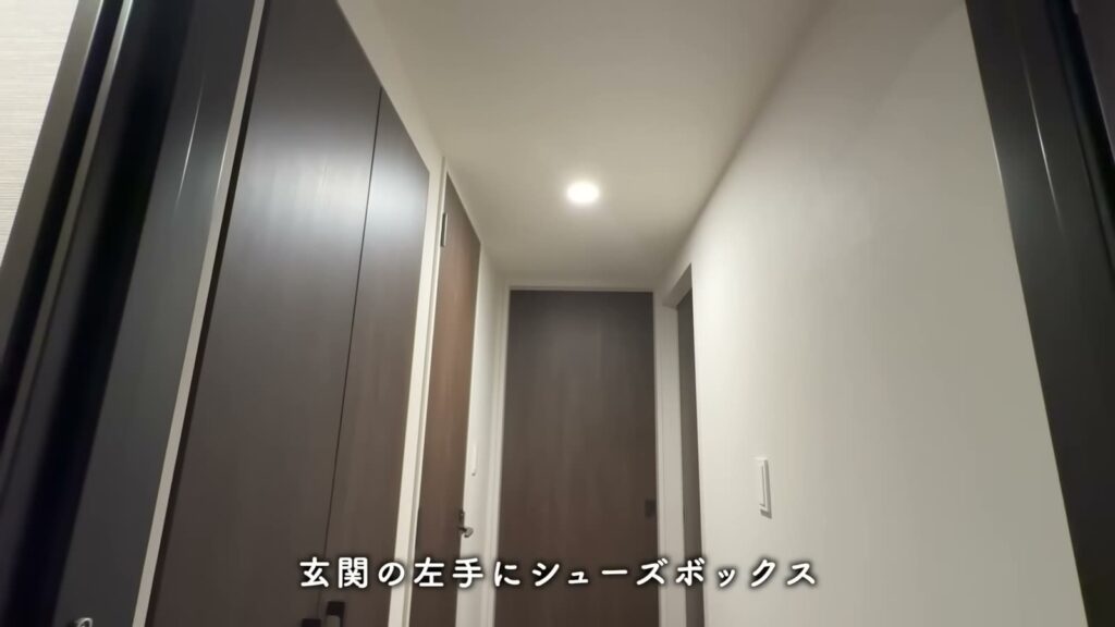 RJRプレシア大橋駅前 1LDKの玄関の廊下