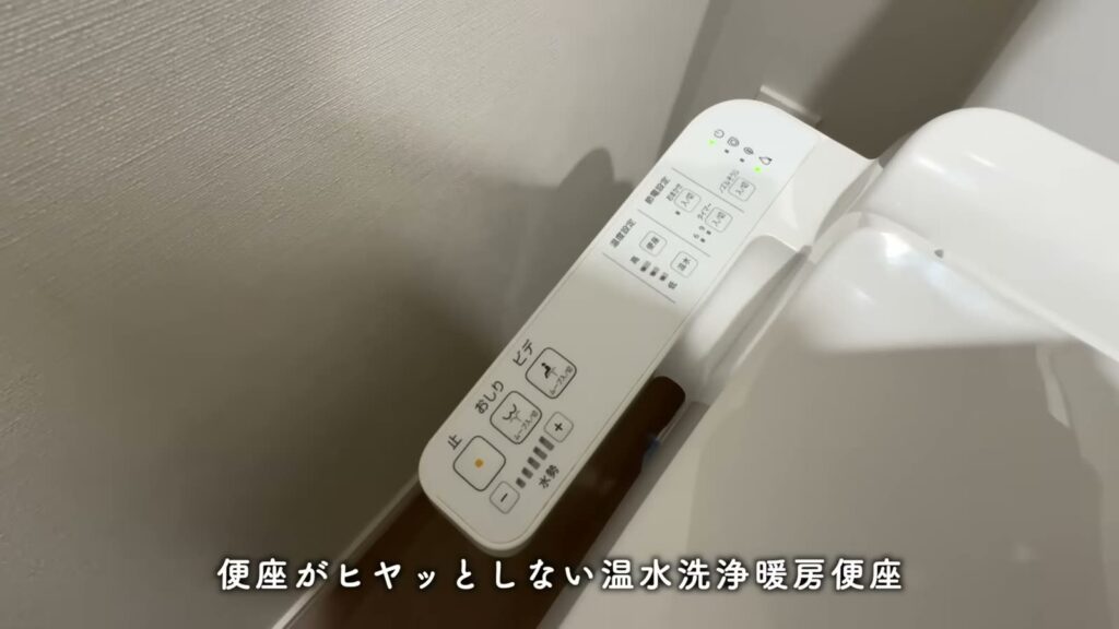 RJRプレシア大橋駅前 1LDKの便座の操作部