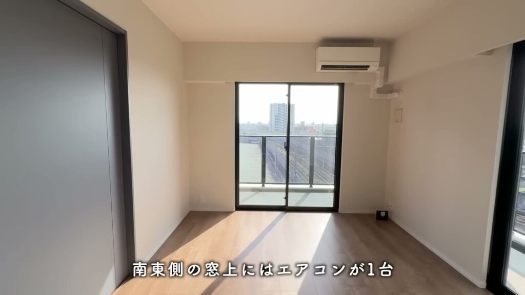 RJRプレシア熊本駅前 1LDKの南東側