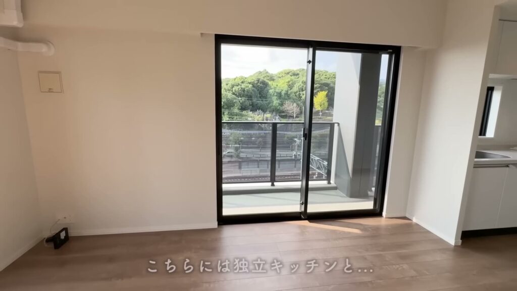 RJRプレシア熊本駅前 1LDKの南西側