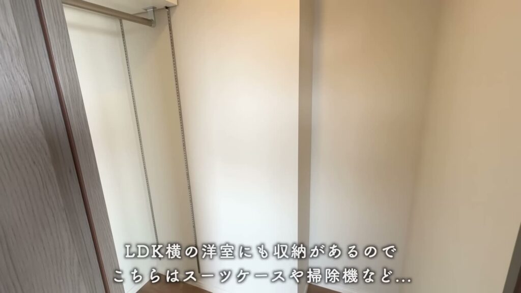 RJRプレシア熊本駅前 1LDKのウォークインクローゼット