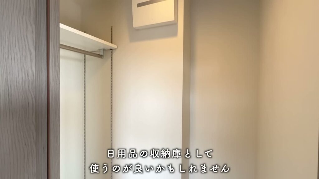 RJRプレシア熊本駅前 1LDKの収納の奥