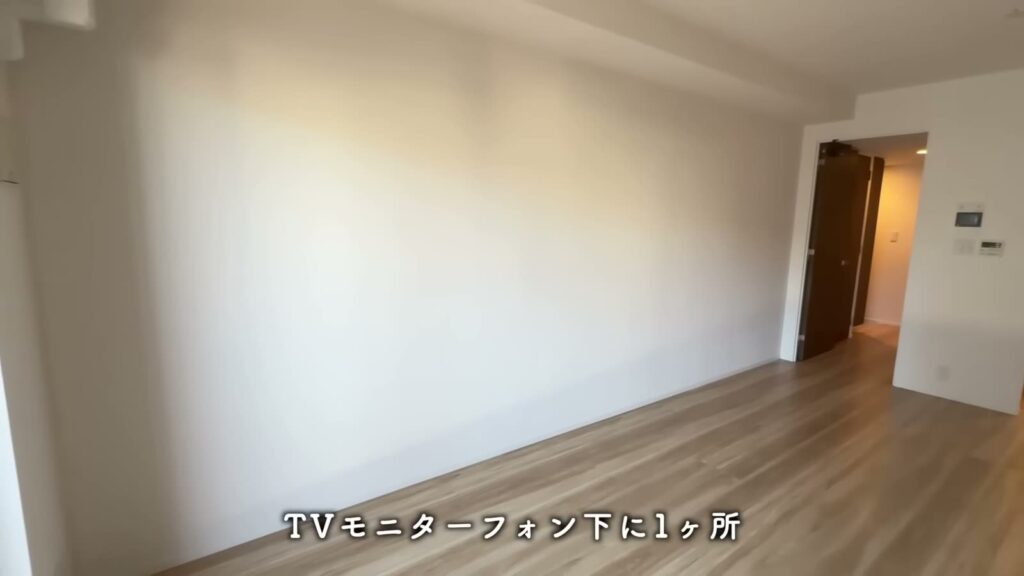 RJRプレシア博多 2LDKのLDKの奥