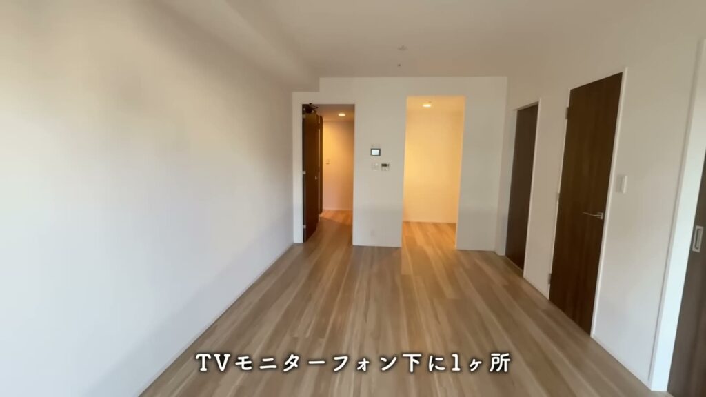 RJRプレシア博多 2LDKの廊下側