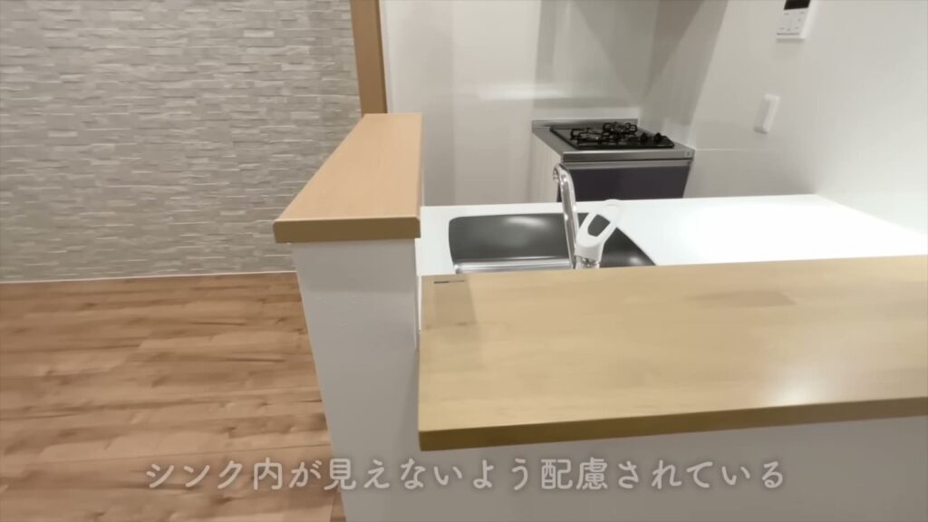 ADC西熊本IBUKI 1LDKのカウンター