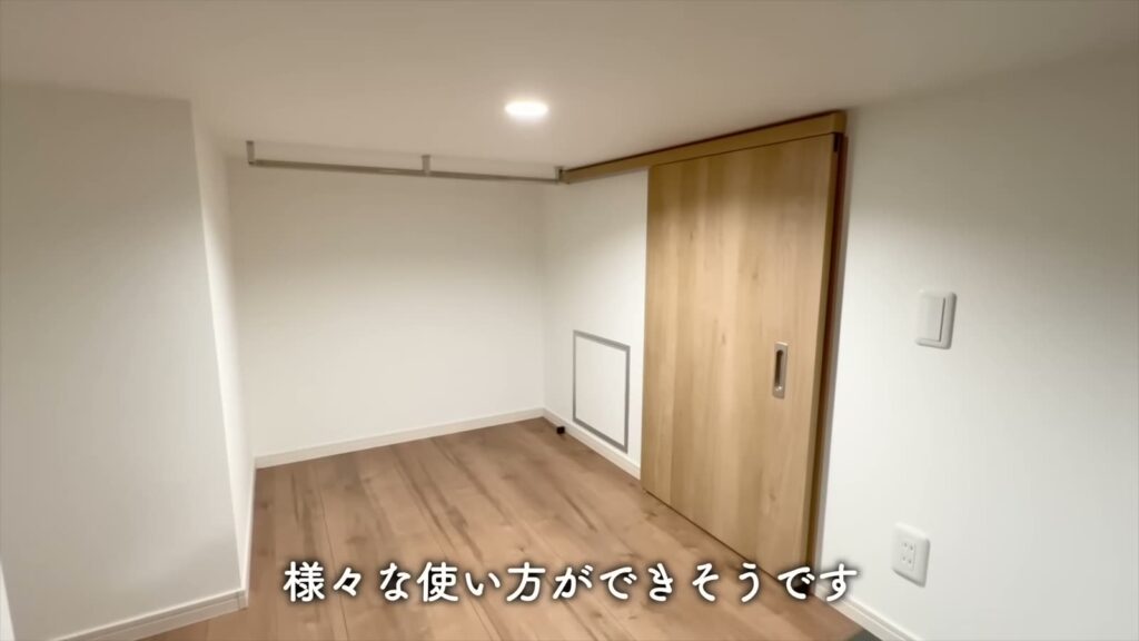 ADC西熊本IBUKI 1LDKの引き戸まわり