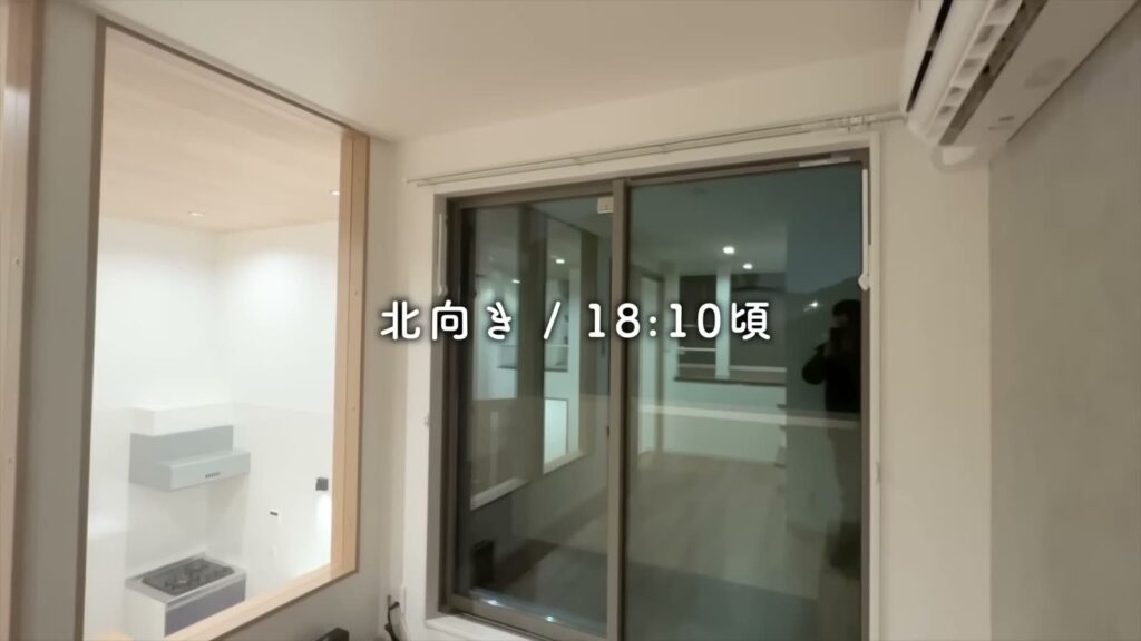 ADC西熊本IBUKI 1LDKのバルコニーの窓