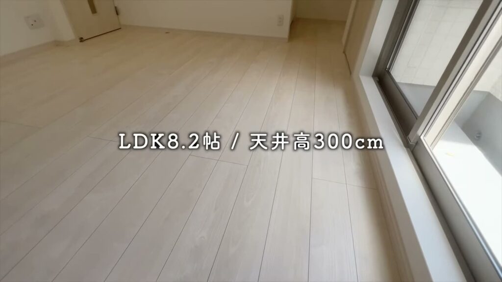 ADC大橋南グラン 1LDKの天井高300cm