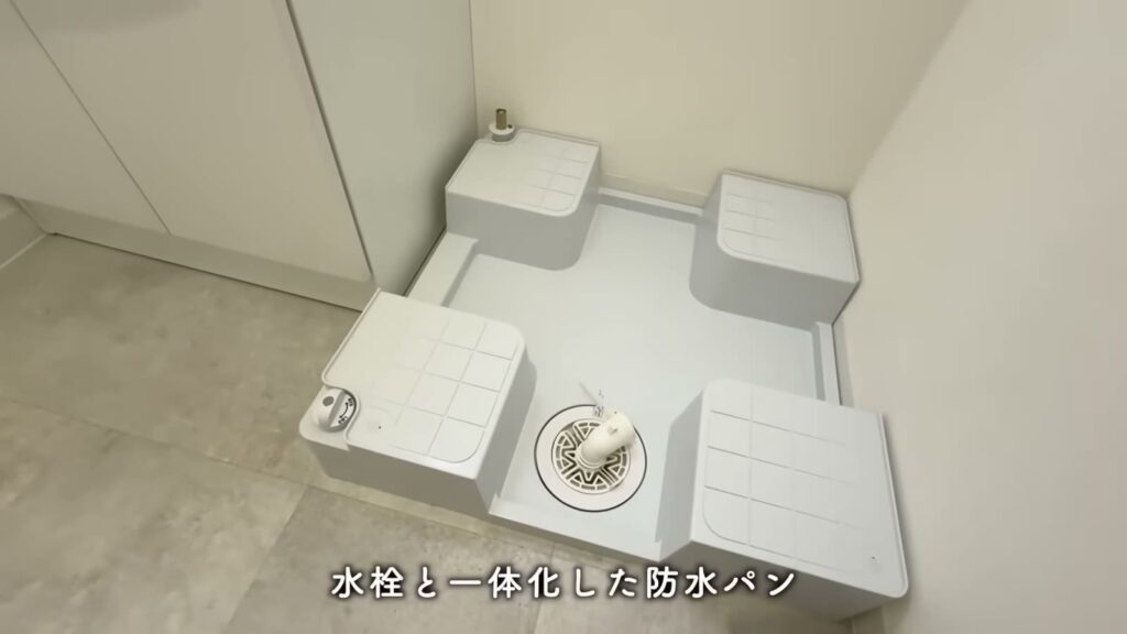 ADC日進グロース 1LDKの洗濯機置き場