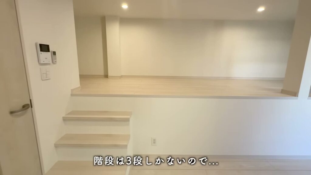 ADC日進グロース 1LDKのロフトへの階段