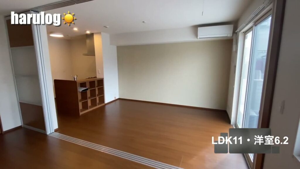 グラシュージャルダン 1LDKの広さ