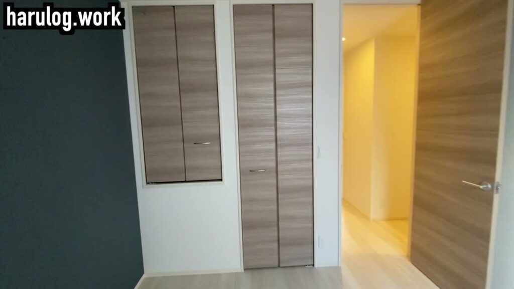 D-room唐原B棟 2LDKの収納扉