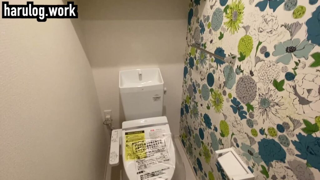 D-room唐原B棟 2LDKのタンクと便座