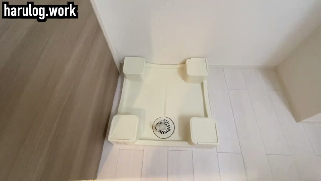 D-room唐原B棟 2LDKの洗濯機置き場