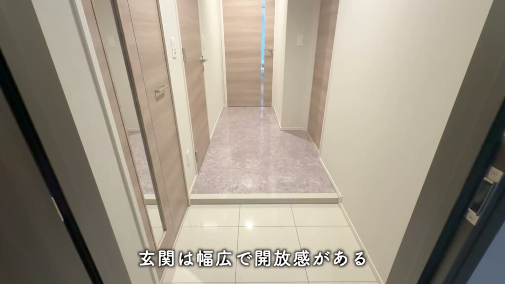 2LDKの玄関