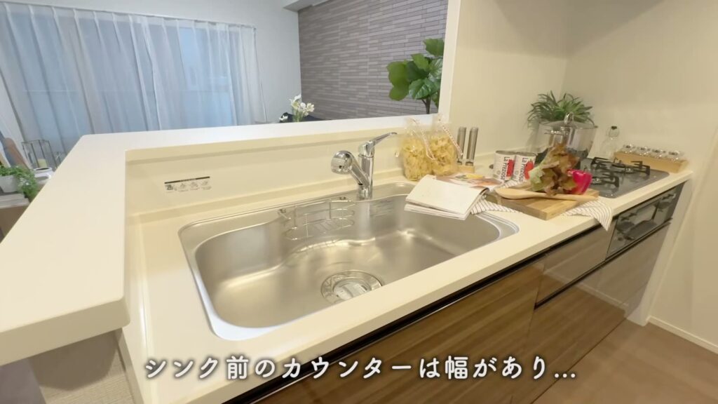 2LDKのシンク前