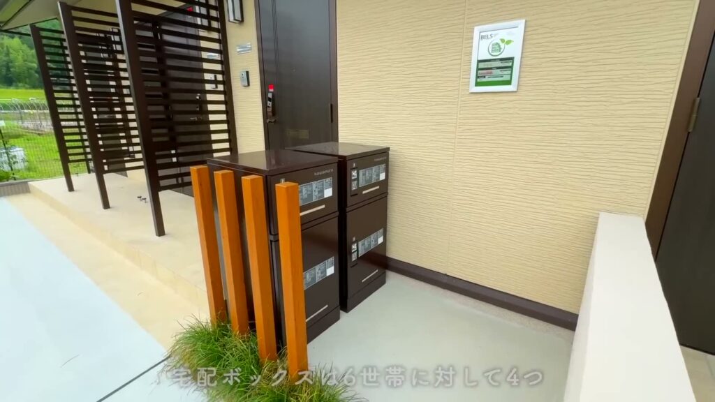 フルール上賀茂 1Rの宅配ボックス
