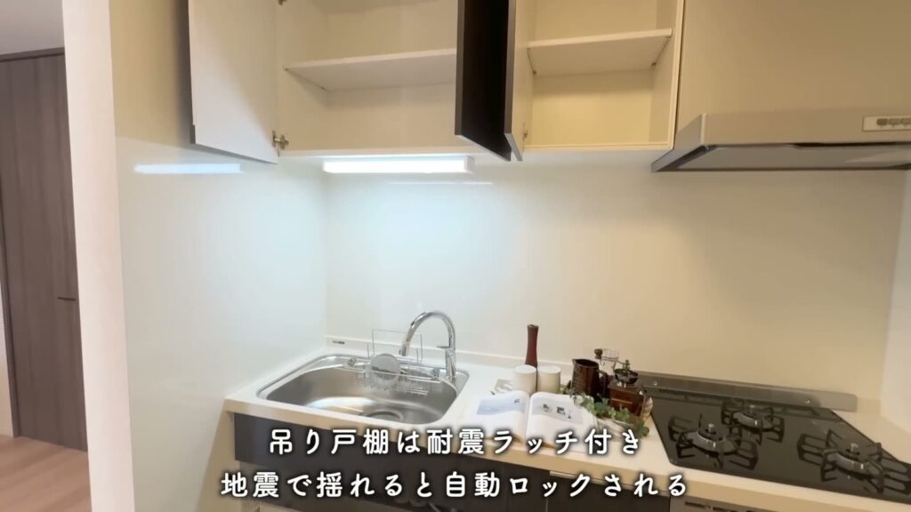 プルミエール上賀茂 2LDKの吊り戸棚