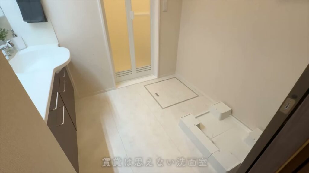 D-ROOM松尾鈴 1LDKの洗面室