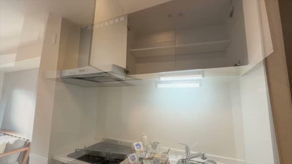 D-ROOM松尾鈴 1LDKの吊り戸棚