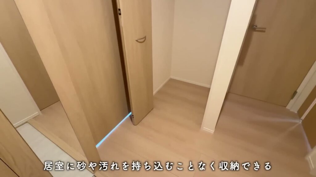 D-ROOM嵯峨嵐山 2LDKの収納の中