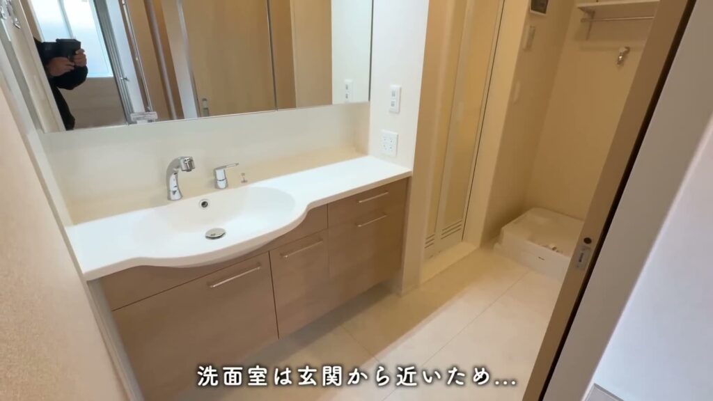 D-ROOM嵯峨嵐山 2LDKの洗面室