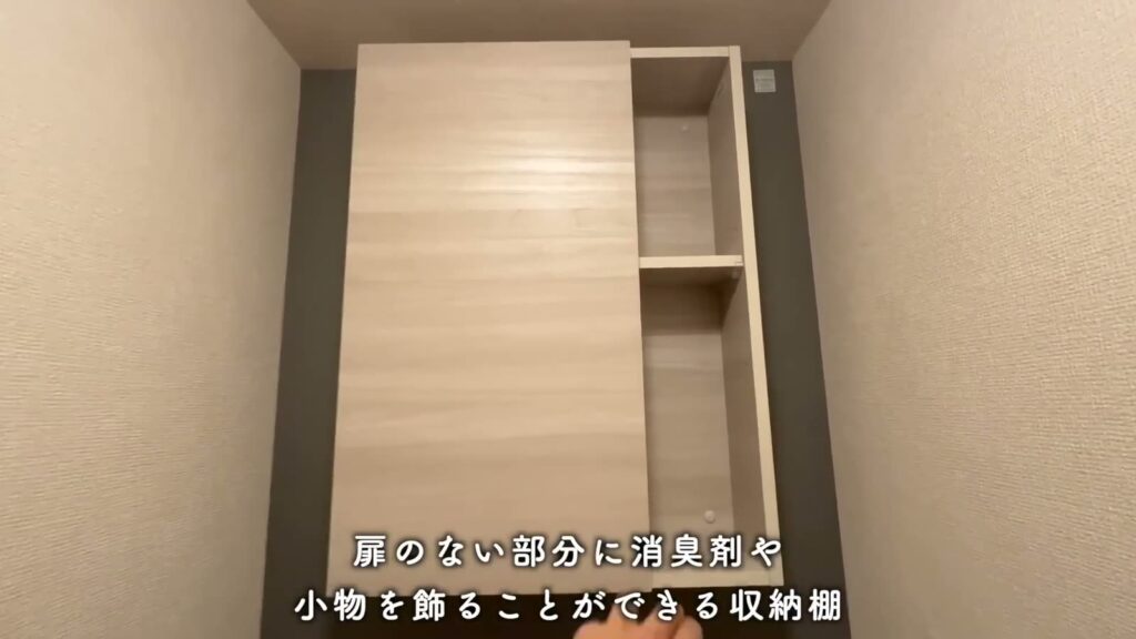 D-ROOM嵯峨嵐山 2LDKの収納棚