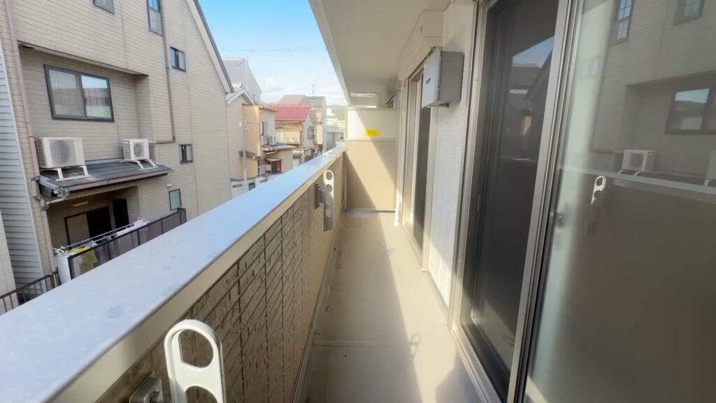 D-ROOM嵯峨嵐山 2LDKのバルコニー