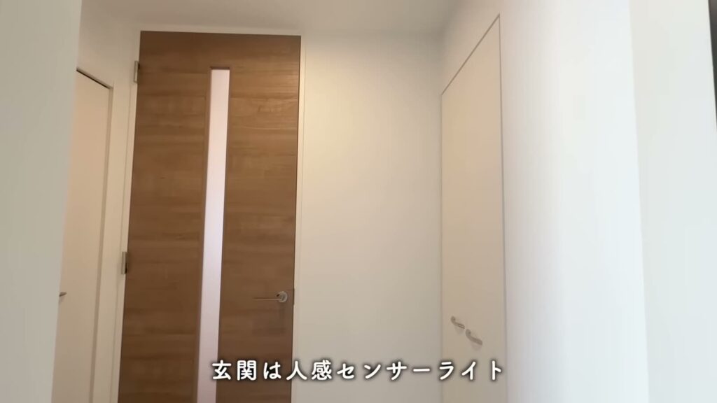 カスタリア旗の台 1LDKの玄関