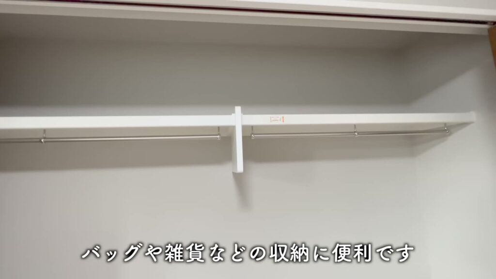Sophia 1LDKの収納内部