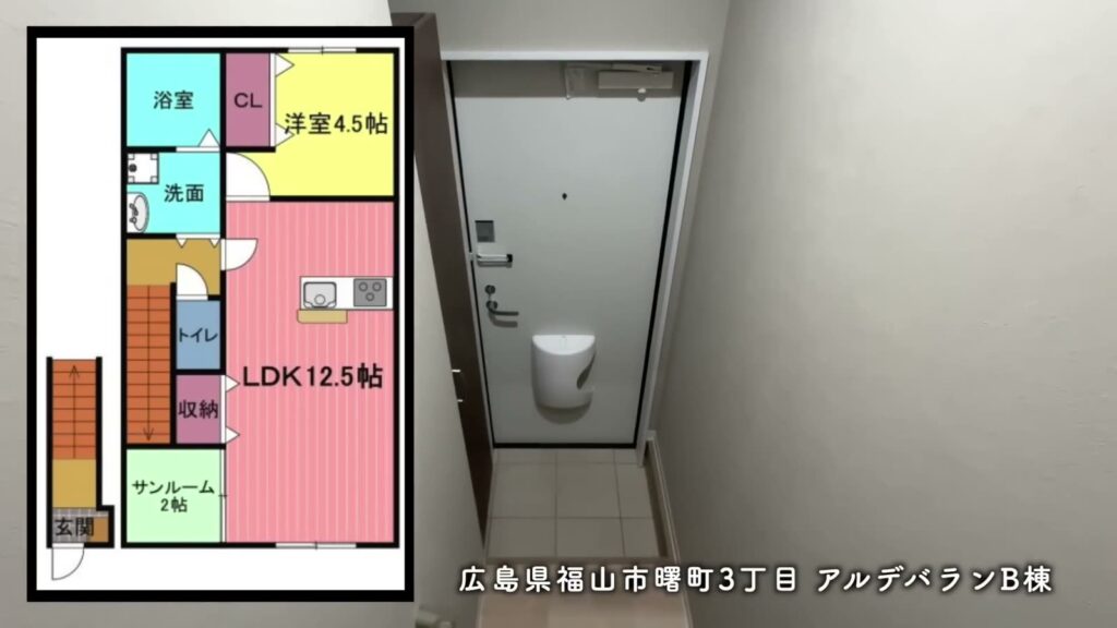 アルデバランB棟 1LDK+Sの間取り図