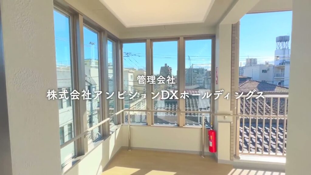 中野本町パークサイドレジデンス 1DKの階段まわり