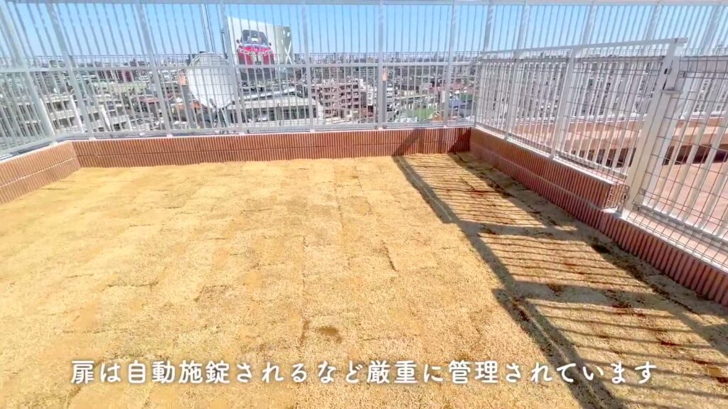 PREMIUM CUBE 上野毛 #mo 1DKのドッグランの全景