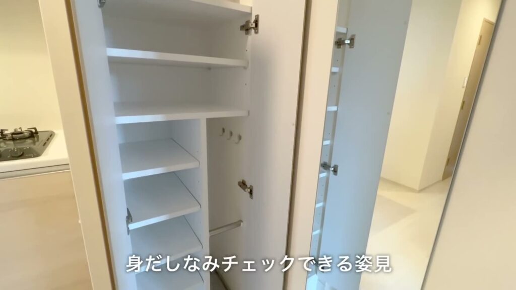 グランヴァンプレミアムイースト川口 1Kの玄関の靴箱