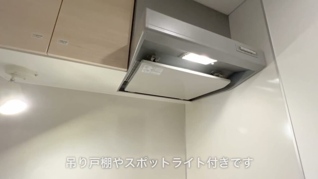 グランヴァンプレミアムイースト川口 1Kのレンジフード